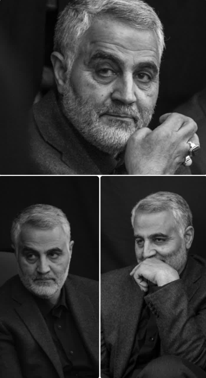 تصاویر باکیفیت از سردار شهید حاج قاسم سلیمانی